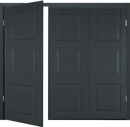 New side hinged garage - new, door