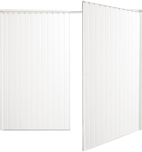 New side hinged garage - new, door
