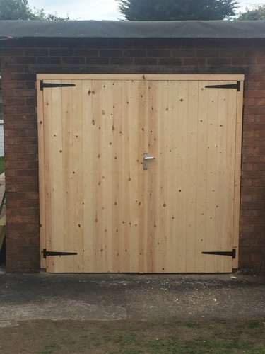 Wooden garage doors heavy - heavy, duty