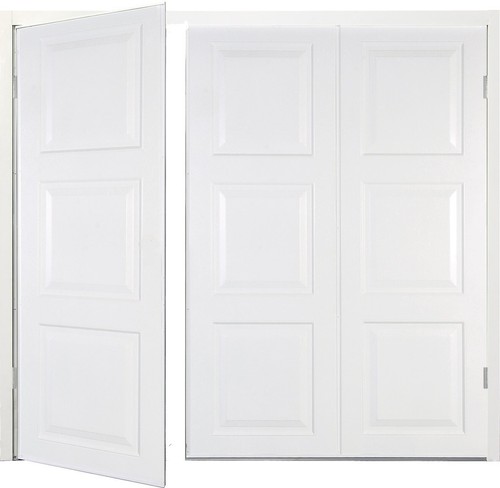 New side hinged garage - new,
