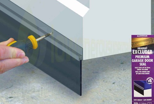 Garage door bottom brush - garage,