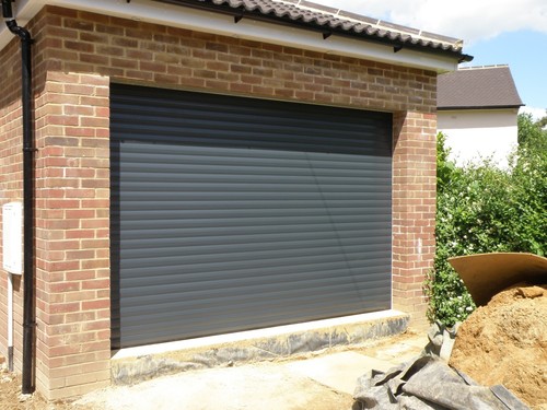 Roller garage door - up, to