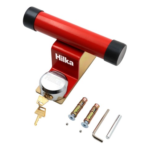 Heavy duty garage door lock - door,