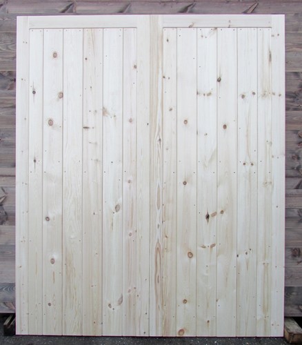 Wooden garage doors heavy - wooden,